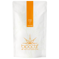 Pastilles CBD BioActif Mandarine 1mg