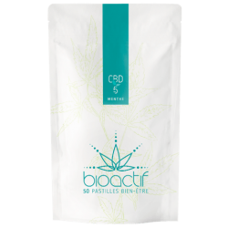 Pastilles CBD BioActif Menthe 5mg