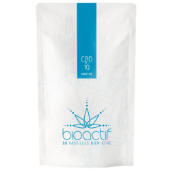 Pastilles CBD BioActif Menthe 10mg