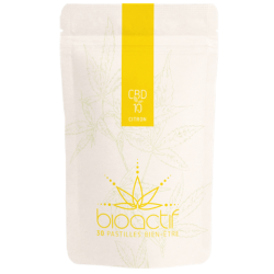 Pastilles CBD BioActif Citron 10mg