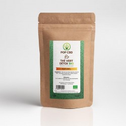 Infusion CBD au Thé vert Détox bio Naturel – Pop CBD Infusion CBD au Thé vert Détox bio Naturel – Pop CBD