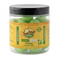 Bonbons CBD saveur Pomme – Sun State Hemp Bonbons CBD saveur Pomme – Sun State Hemp