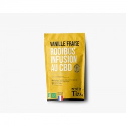 Infusion cbd bio rooibos saveur vanille fraise - Rest in Tizz Infusion cbd bio rooibos saveur vanille fraise - Rest in Tizz
