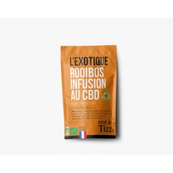 Infusion cbd bio Rooibos l'Exotique – Rest in Tizz Infusion cbd bio Rooibos l'Exotique – Rest in Tizz