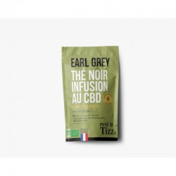 Thé noir cbd bio Earl Grey - Rest in Tizz Thé noir cbd bio Earl Grey - Rest in Tizz