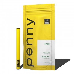 Vape Pen CBD Jetable Penny Saveur Haze 7% – Marie Jeanne Vape Pen CBD Jetable Penny Saveur Haze 7% – Marie Jeanne