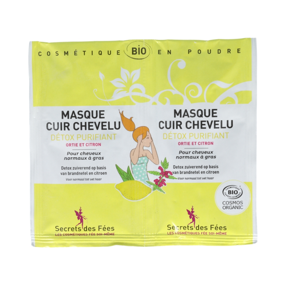 Découvrez le Masque Cuir Chevelu Détox Purifiant - Secrets des Fées