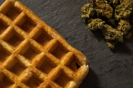 Comment faire une gaufre au CBD