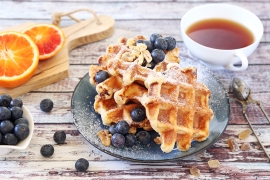 La recette de la gaufre au CBD