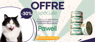 Promotions sur les pâtées Pawell !