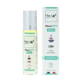 Roll-on CBD Détente bio - Hexa3