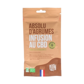 Infusion CBD Absolu d'agrumes – Rest in Tizz