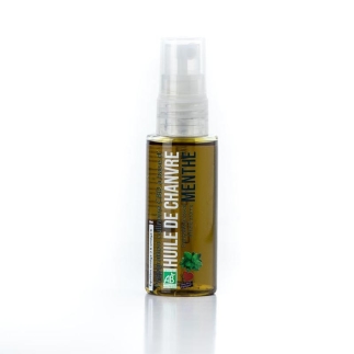 Huile culinaire cbd bio à la menthe – Rest in Tizz